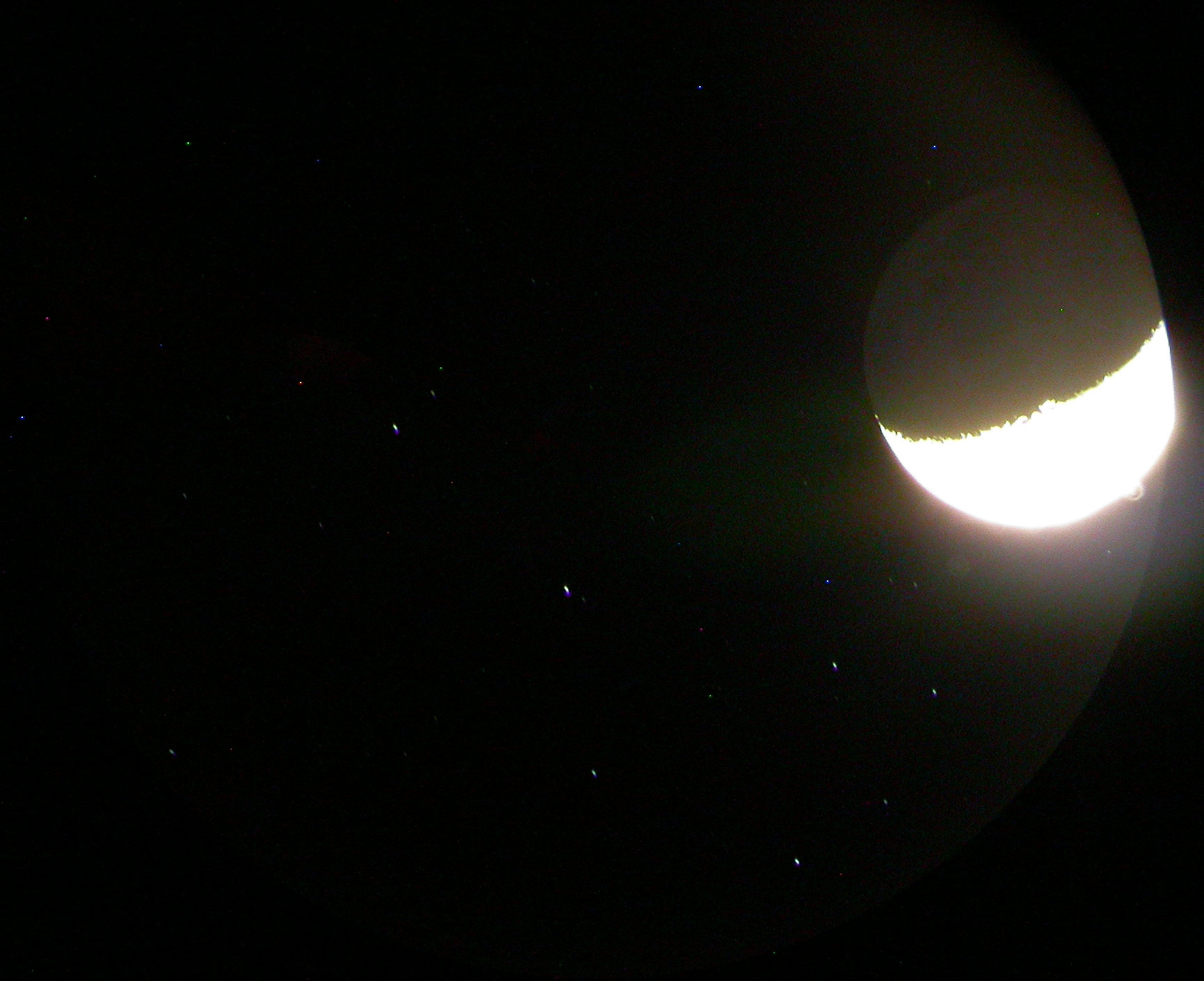 12 marzo LUNA/pleiadi